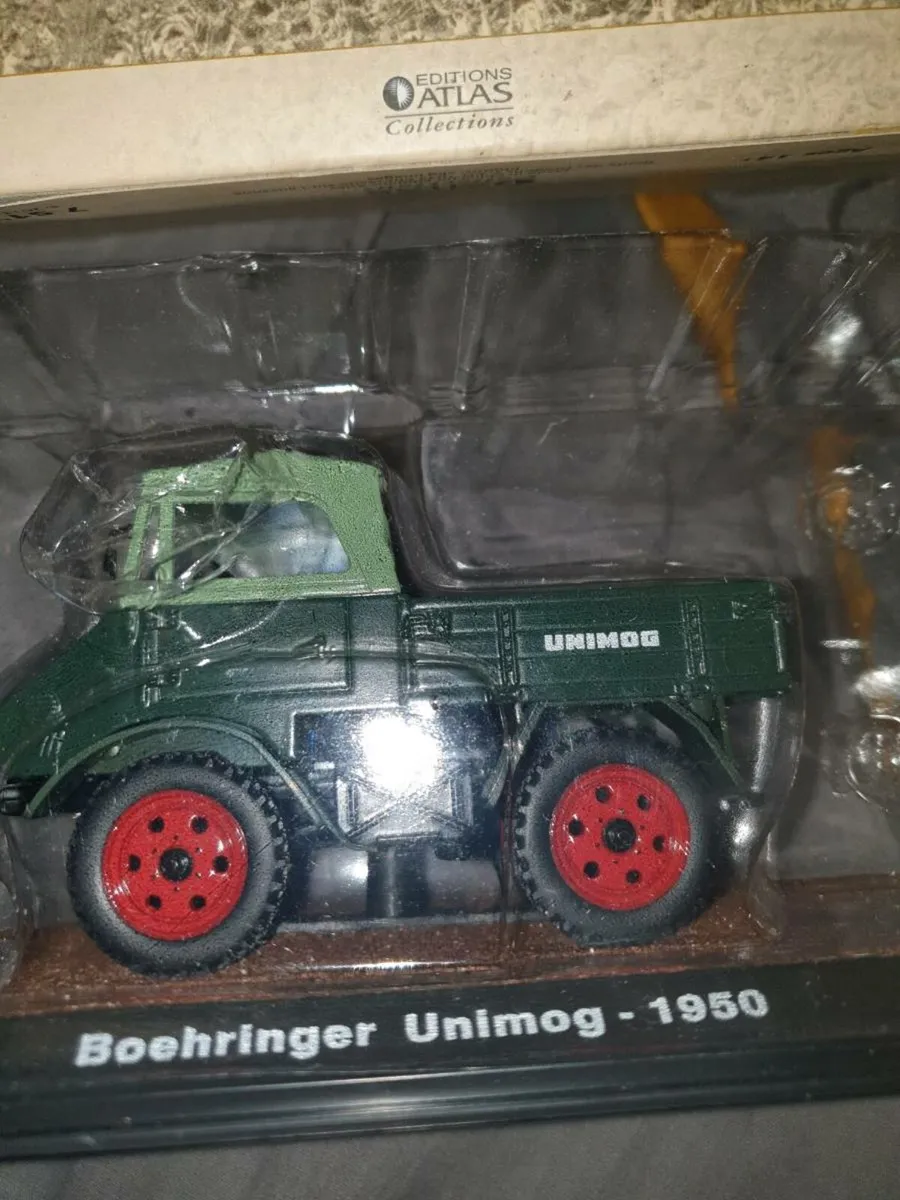 ATLAS ..BOEHRINGER UNIMOG .1950 DIE.CAST .. - Image 2