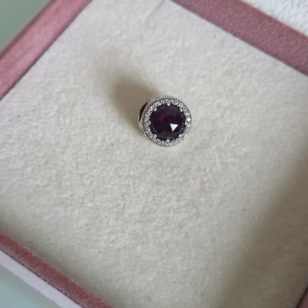Pandora charm purple stone perfect condition fully - Image 2