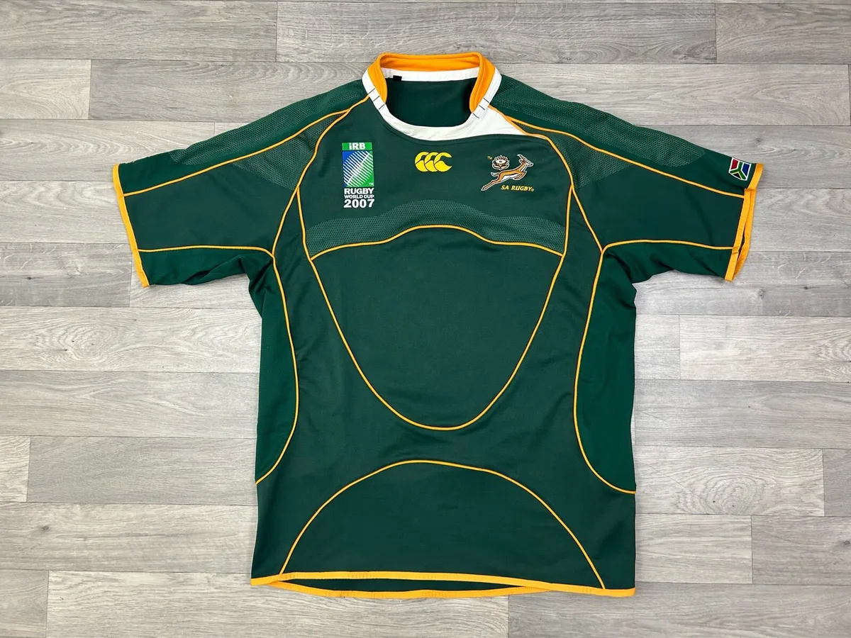 Vintage 2007 South Africa Rugby Jersey Shirt XL - Image 1