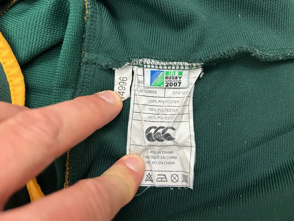 Vintage 2007 South Africa Rugby Jersey Shirt XL - Image 4