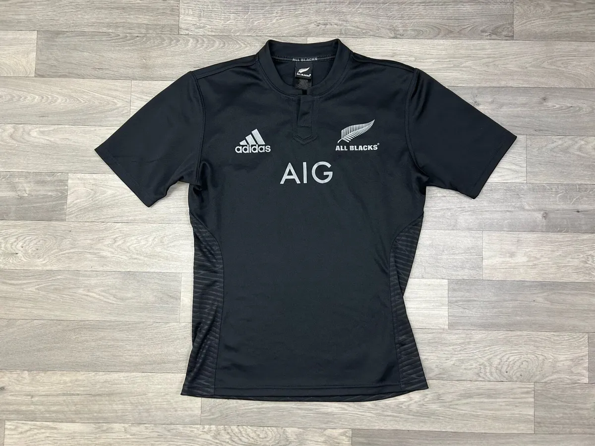Zealand All Blacks Rugby Jersey Shirt Mens Medium - Image 1
