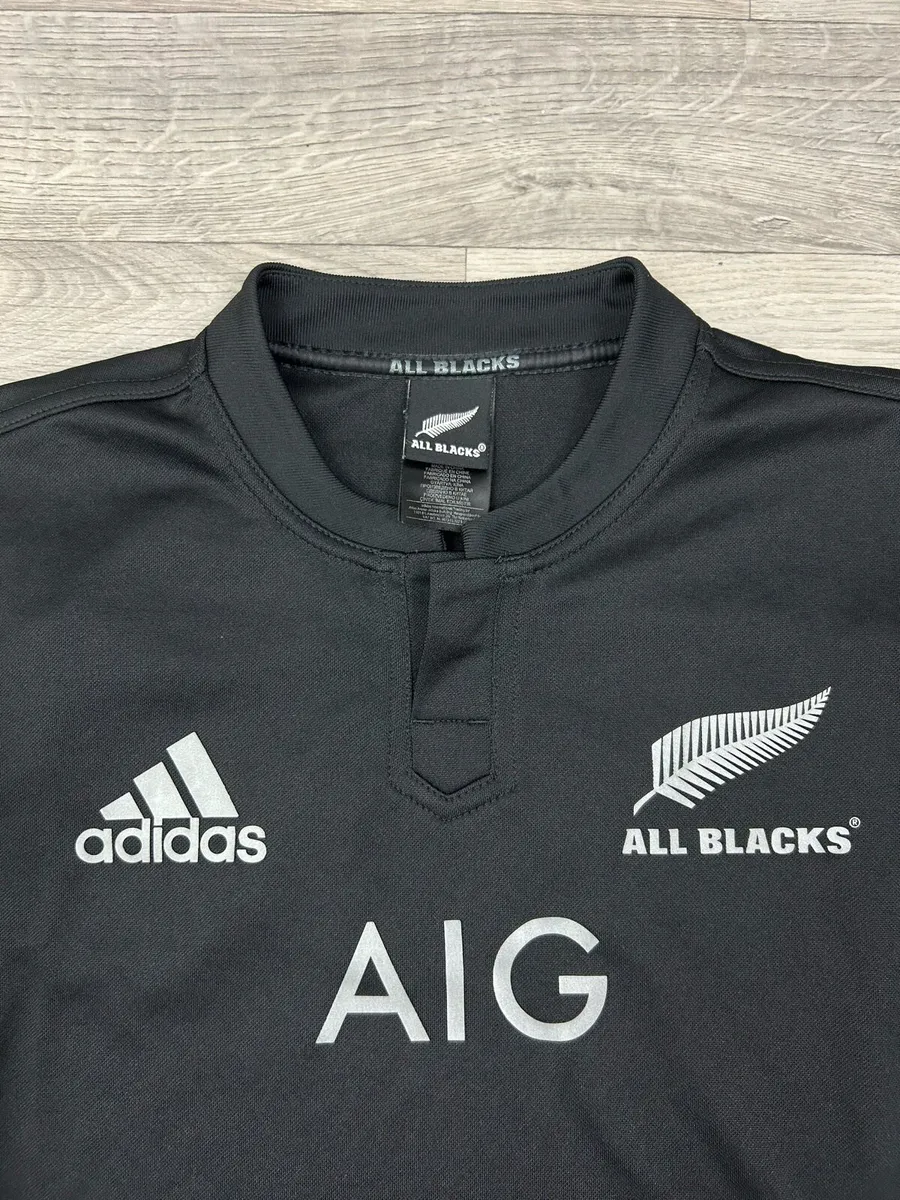 Zealand All Blacks Rugby Jersey Shirt Mens Medium - Image 3