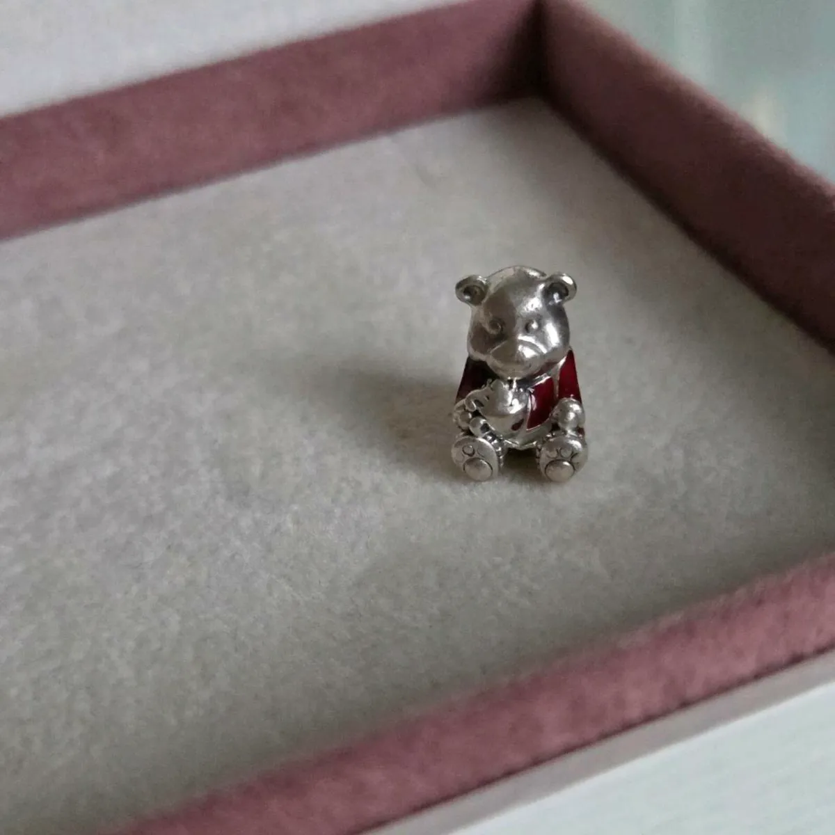 Pandora Christmas bear charm perfect condition - Image 1