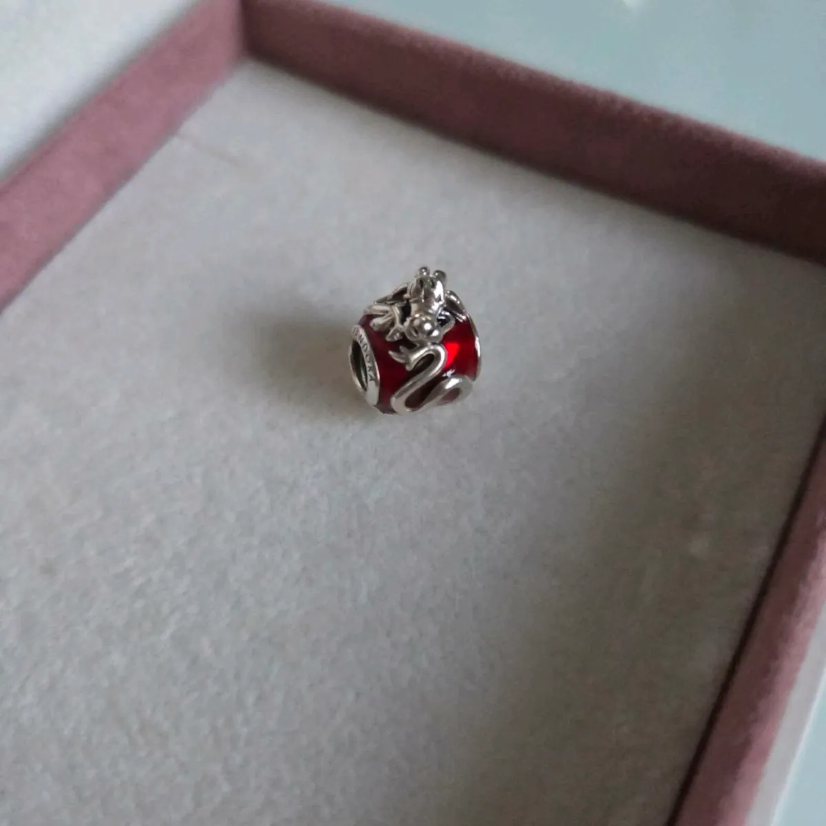 Pandora Disney Mulan Musu charm fully hallmarked - Image 1