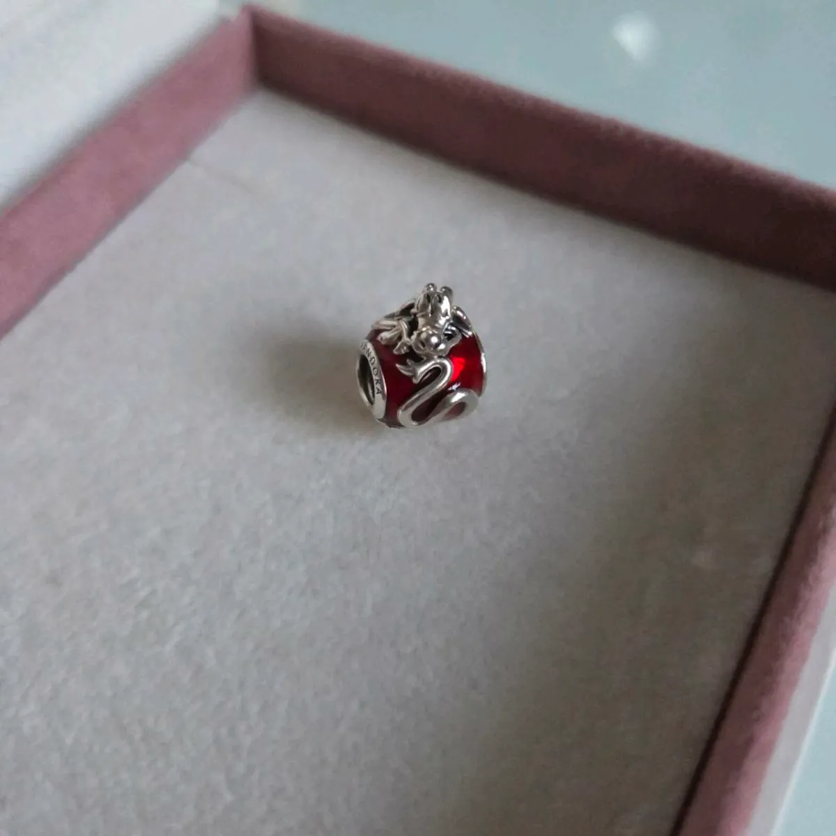 Pandora Disney Mulan Musu charm fully hallmarked - Image 3