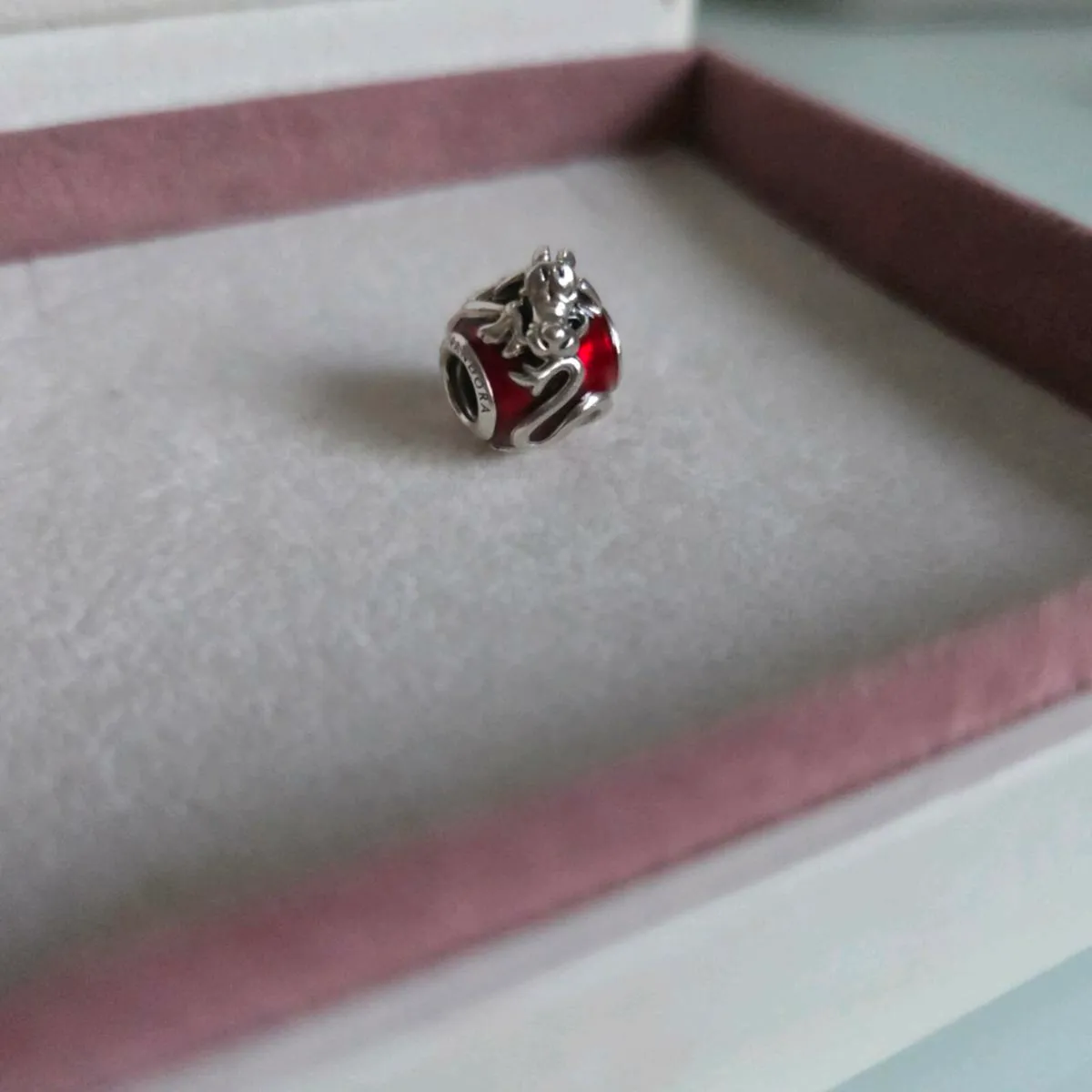 Pandora Disney Mulan Musu charm fully hallmarked - Image 4