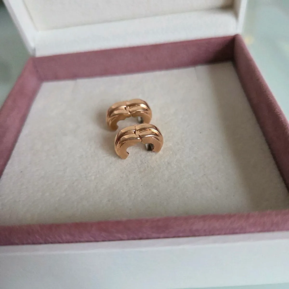 Pandora charm clips rose gold perfect condition - Image 4