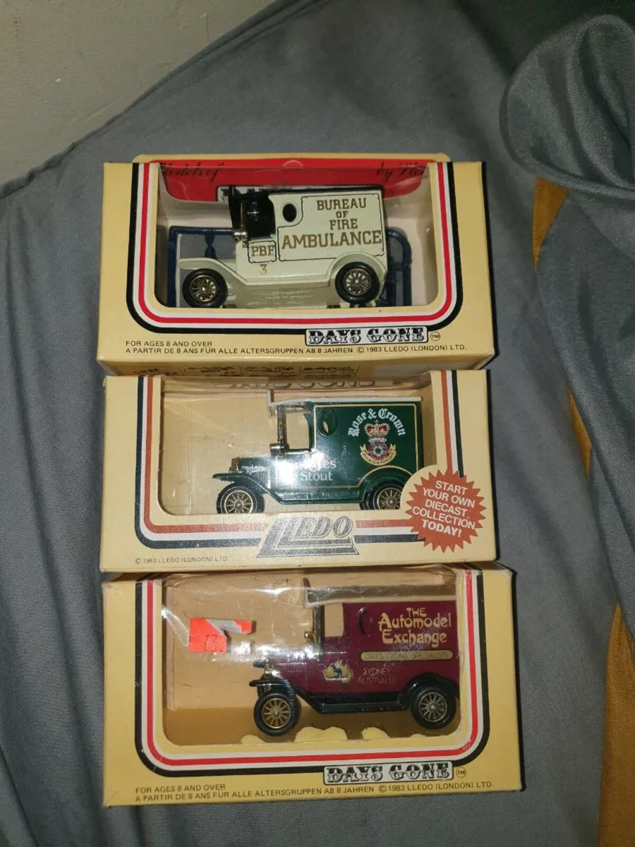 3 DSYS GONE BUY MODELS .DIE.CAST