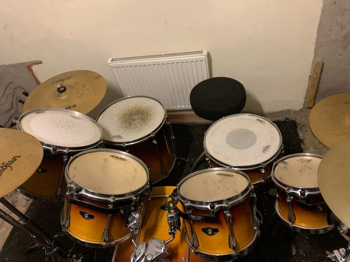 Drum kits 7 piece Tama superstar - Image 3