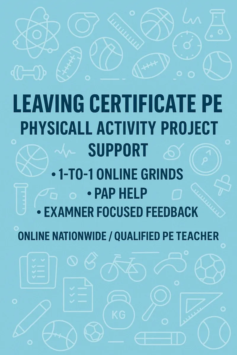 Leaving Certificate PE PAP Support