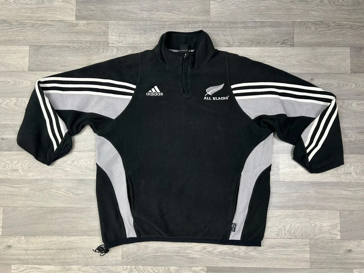 Vintage 2003 Adidas New Zealand All Blacks Jumper - Image 1