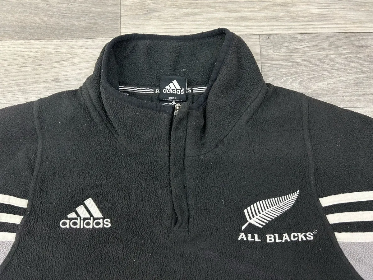 Vintage 2003 Adidas New Zealand All Blacks Jumper - Image 3