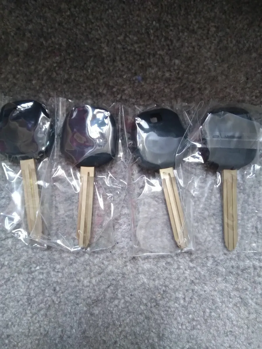 4 new Toyota keys - Image 1