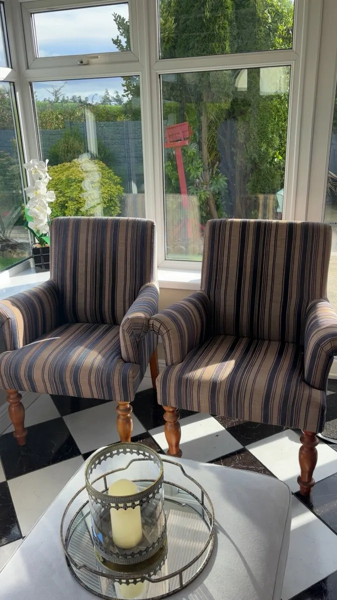 2 x Arm Chairs - Image 1