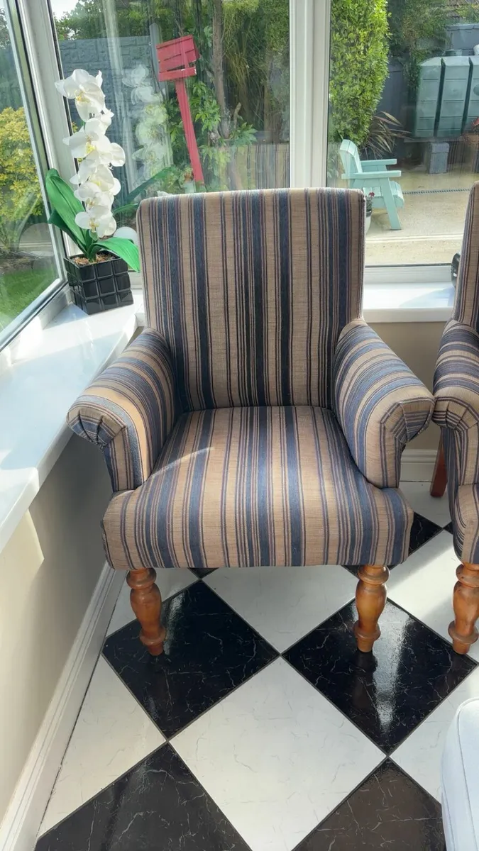 2 x Arm Chairs - Image 2