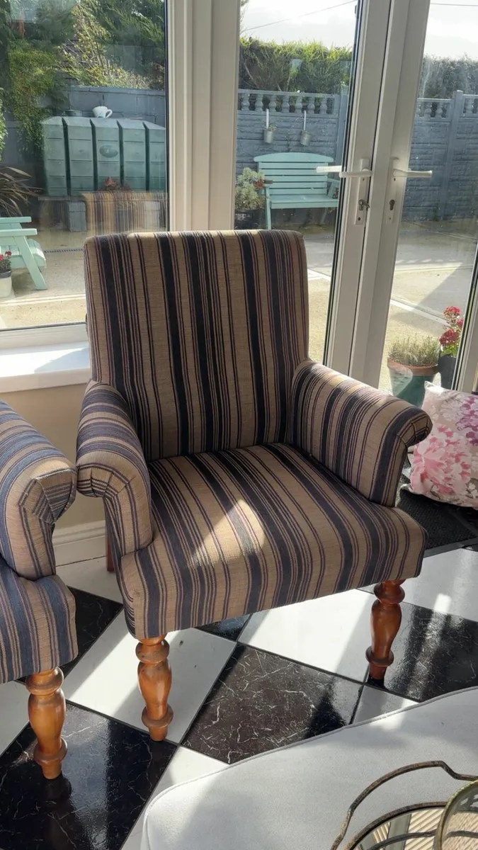 2 x Arm Chairs - Image 3