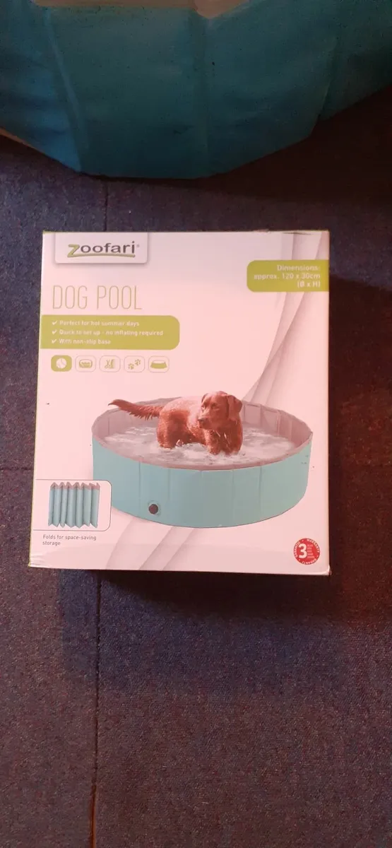 Swimming Pool -dog –Zoofari Foldable - Image 1