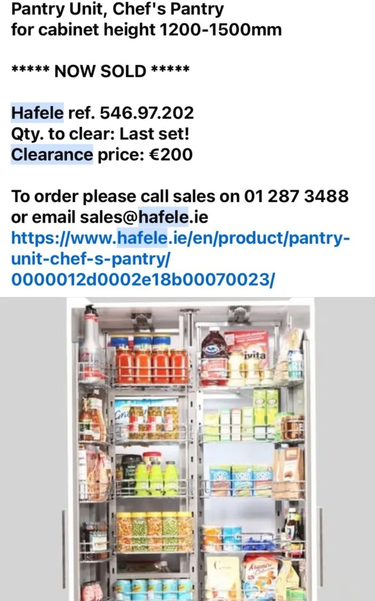 Chef's pantry. Stainless steel - Image 1