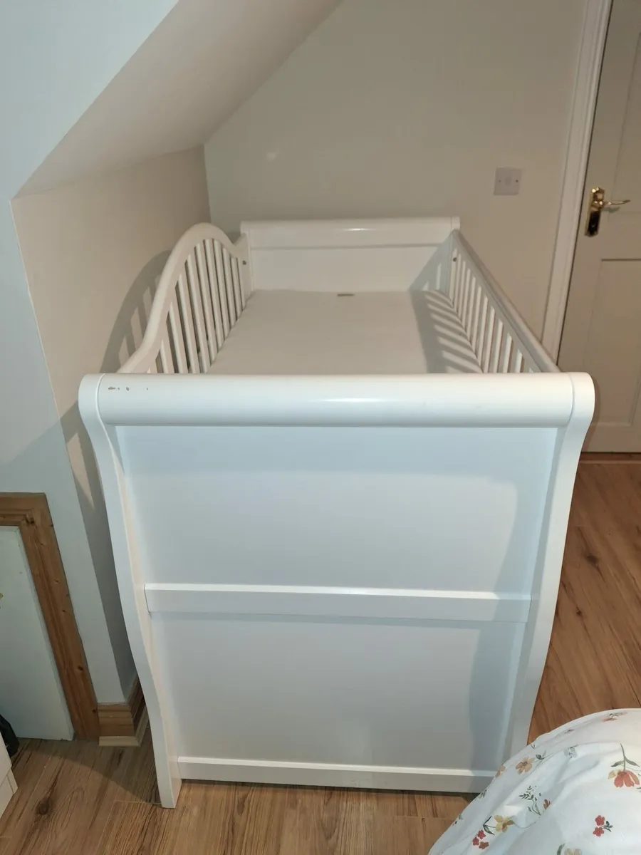 Cot Bed&Mattress - Image 4