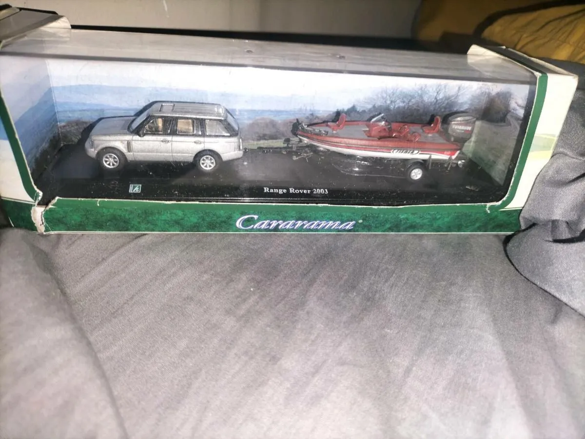 CARARAMA ..RANGE  ROVER FISHER..DIE.CAST - Image 1