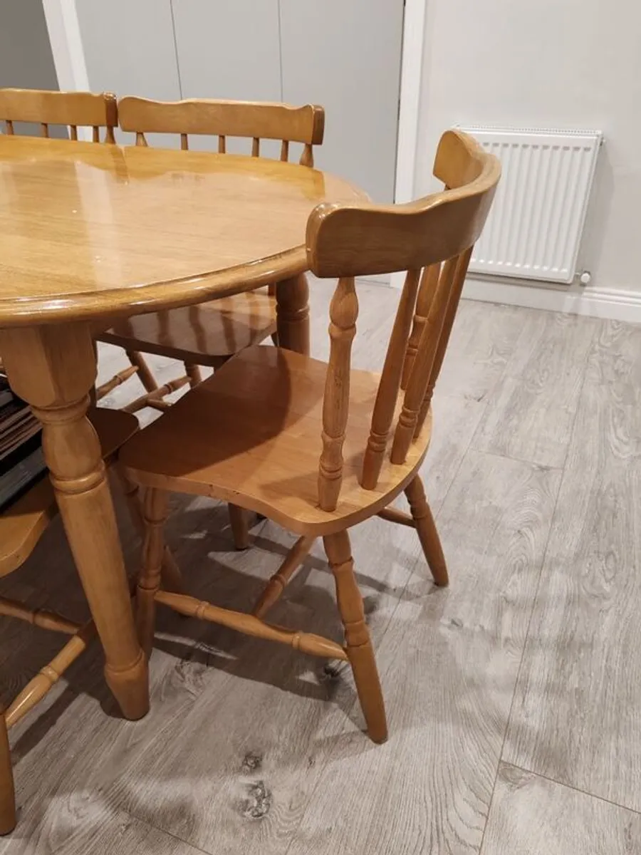 kitchen table and chairs - Image 4