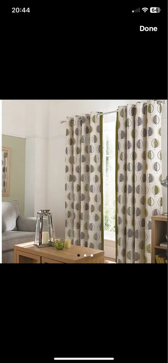 Lined curtains - Image 1