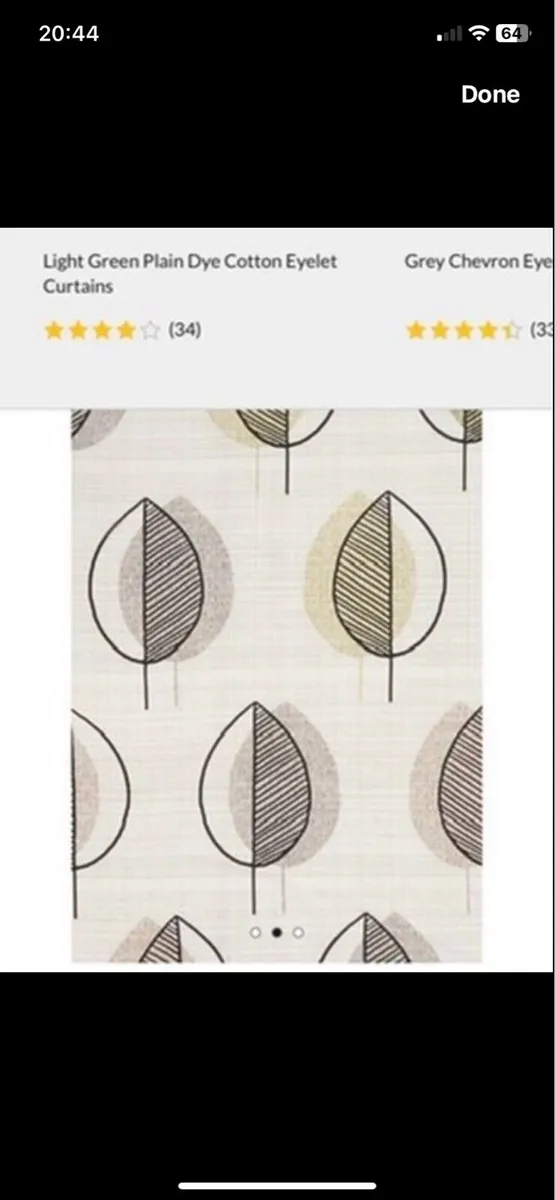 Lined curtains - Image 2