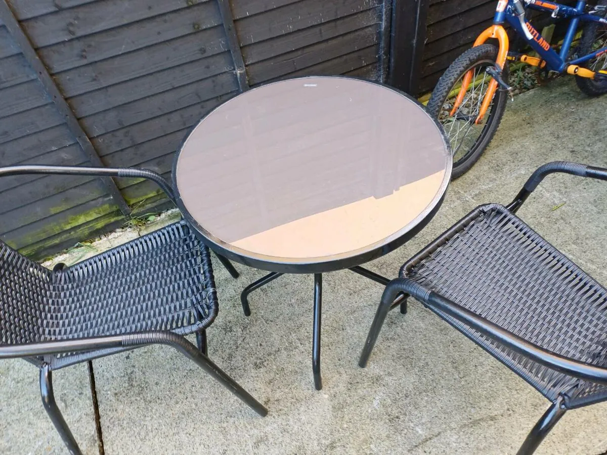 Rattan Bistro Set - Image 3