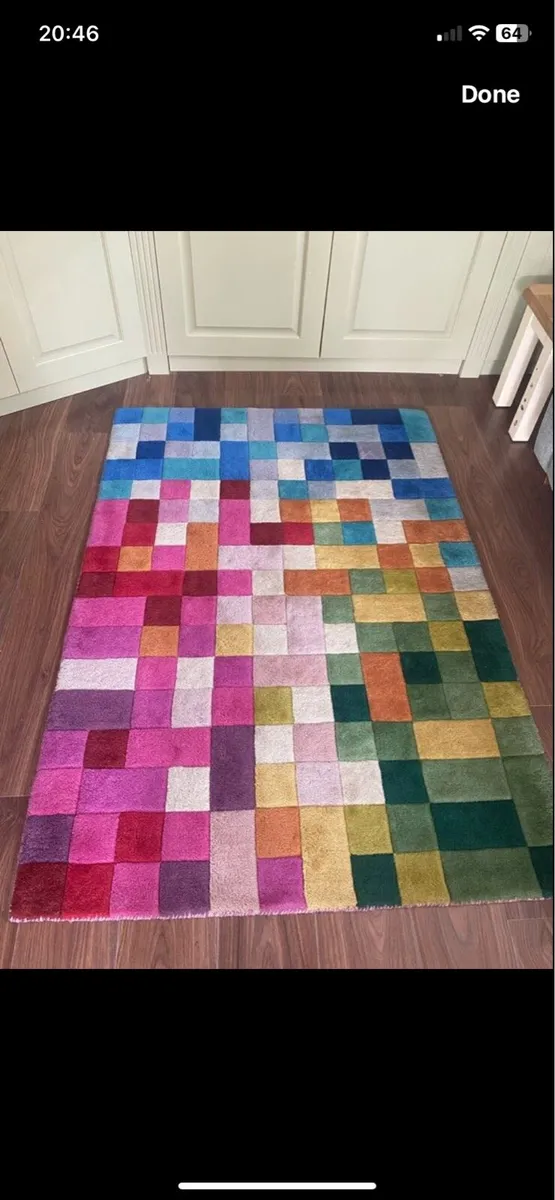 100% wool rug - Image 1