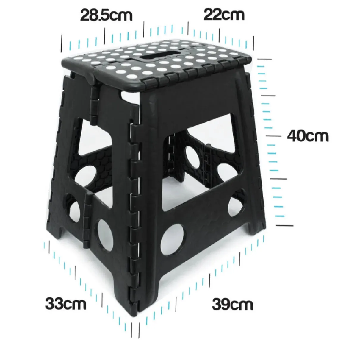 100KG Folding Step Stool Heavy Duty NEW - Image 2