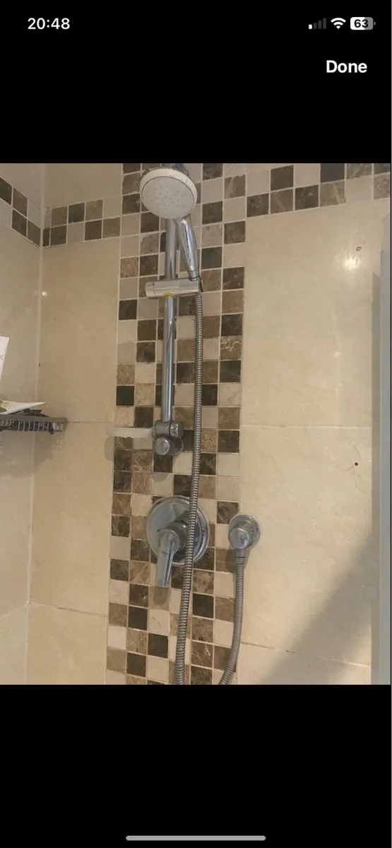 Grove shower mixer and head - Image 1