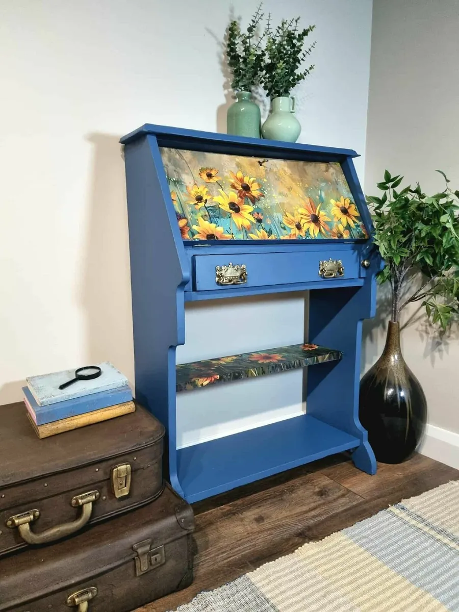 Vintage bureau - Image 2