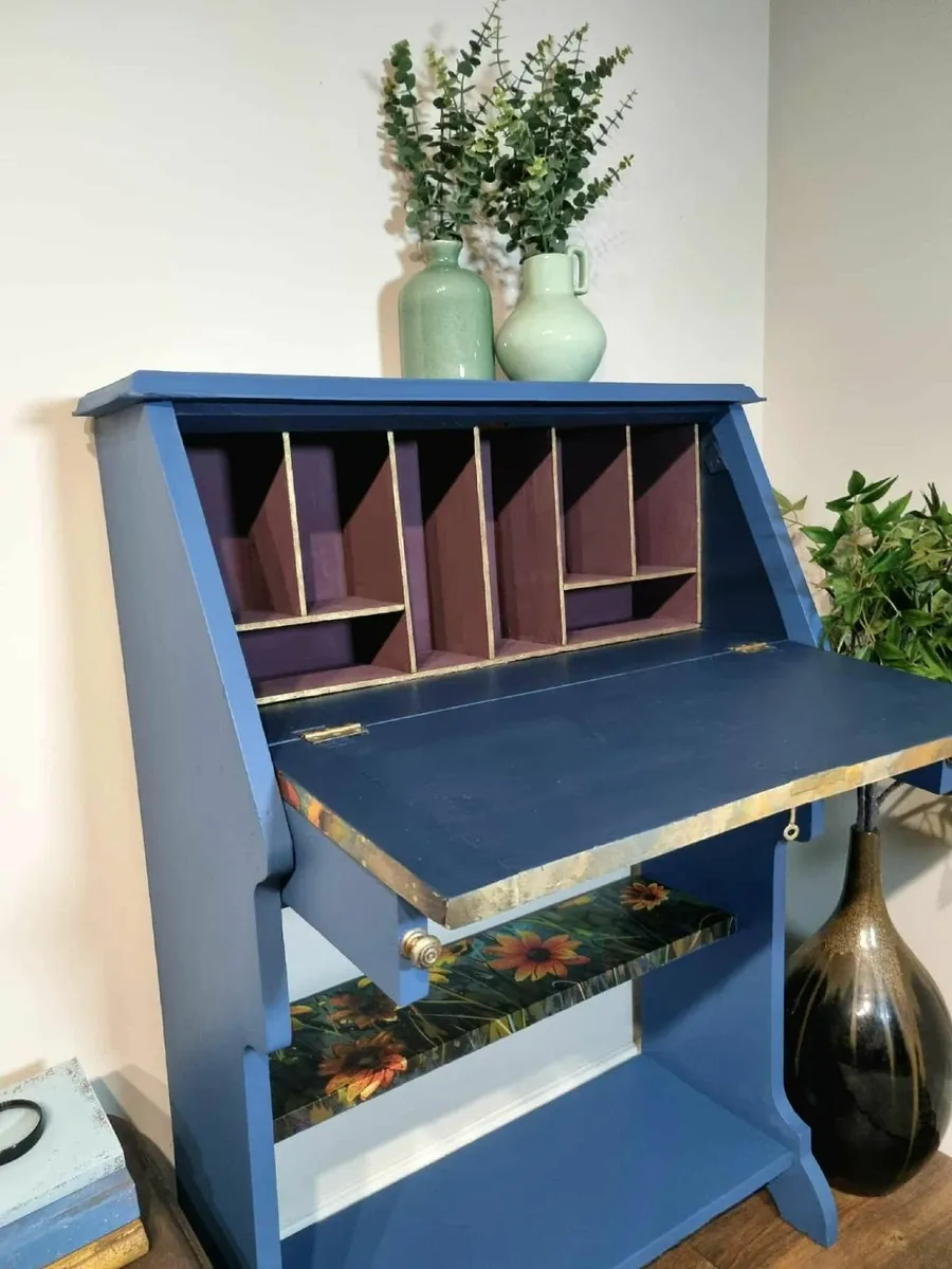 Vintage bureau - Image 4