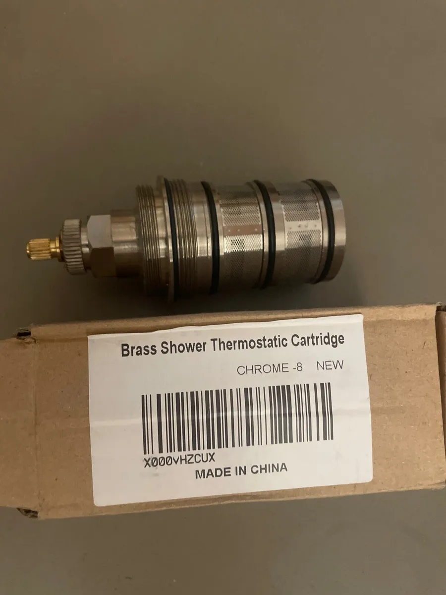 Brass Shower Thermostatic Cartridge Chrome NEW - Image 4