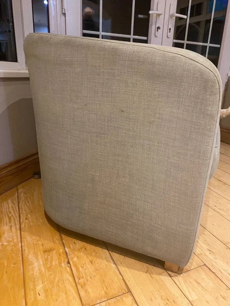 Swivel Chair with Footstool + Matching Armchair - Image 4