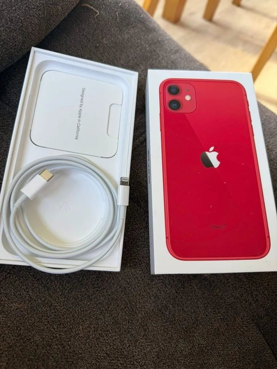 Red IPhone 11 - Image 1