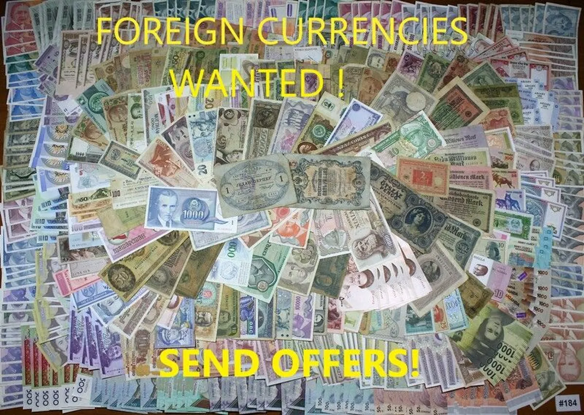 I might be interested in your banknotes!