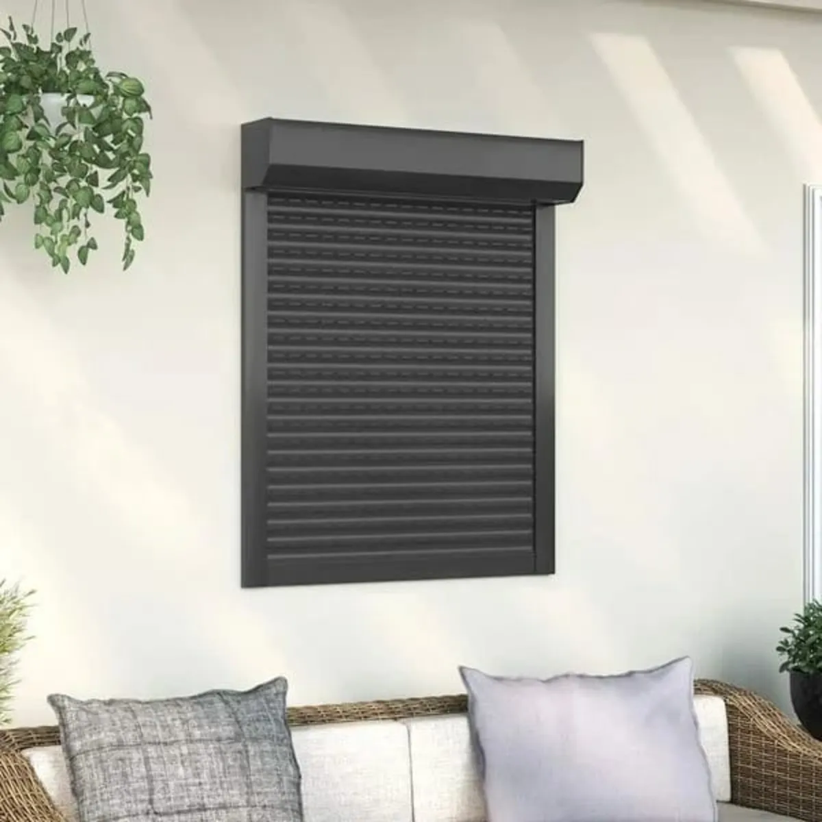 Roller Shutter Aluminium 70x100 cm Anthracite - Image 4
