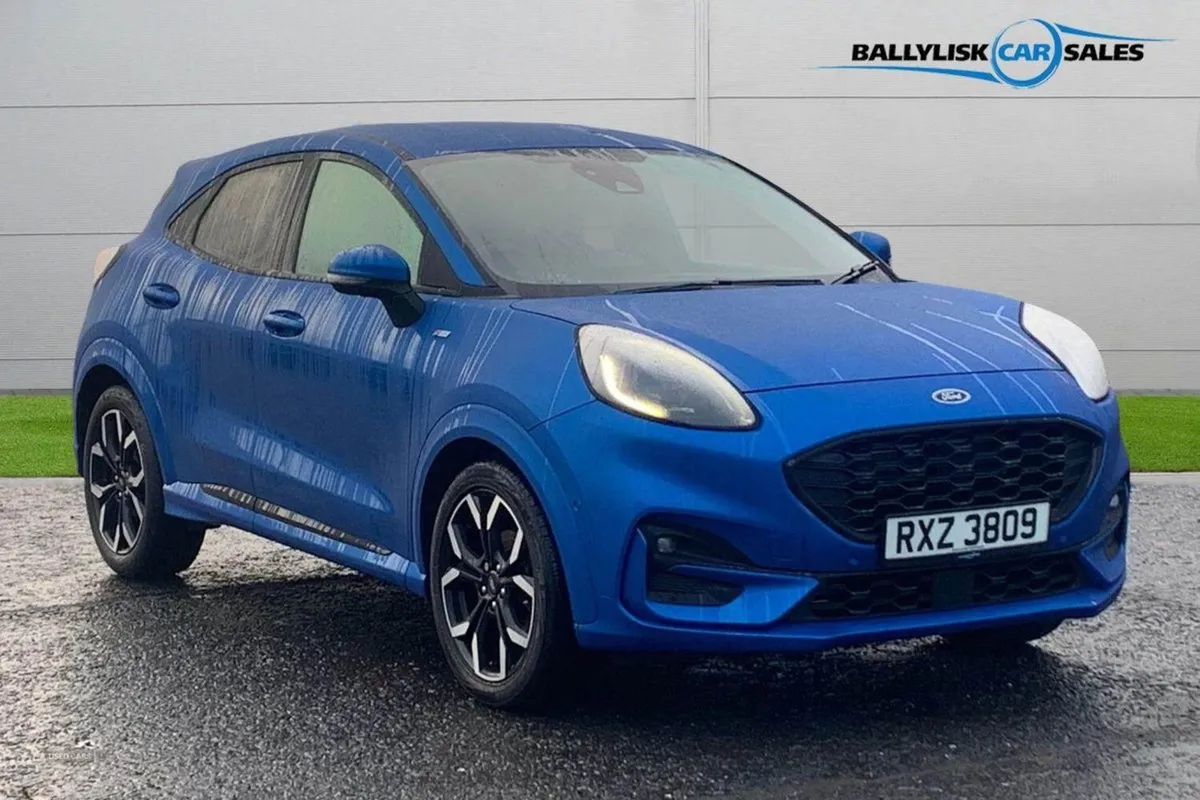 Ford Puma 1.0t 125PS St-line X in Blue With 21K W - Image 1