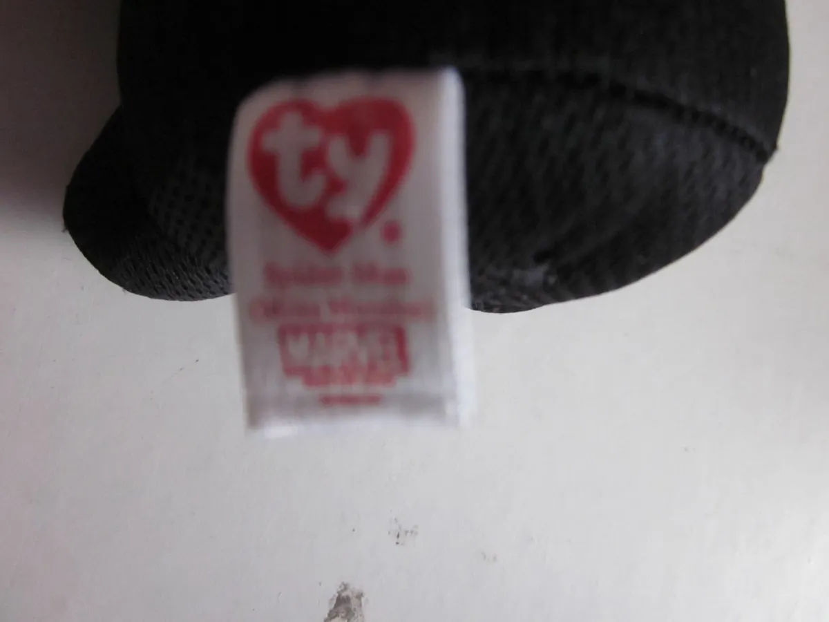 TY Toys Marvel Spiderman Beanie Baby - Image 4