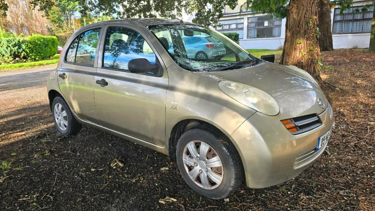 2005 Nissan Micra 1.0 Petrol NEW NCT & TAX 02/26 - Image 1