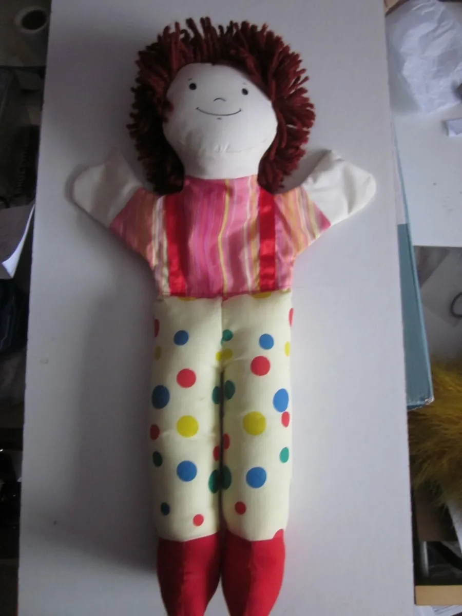 Boy Cloth Hand Puppet 19" - Image 1