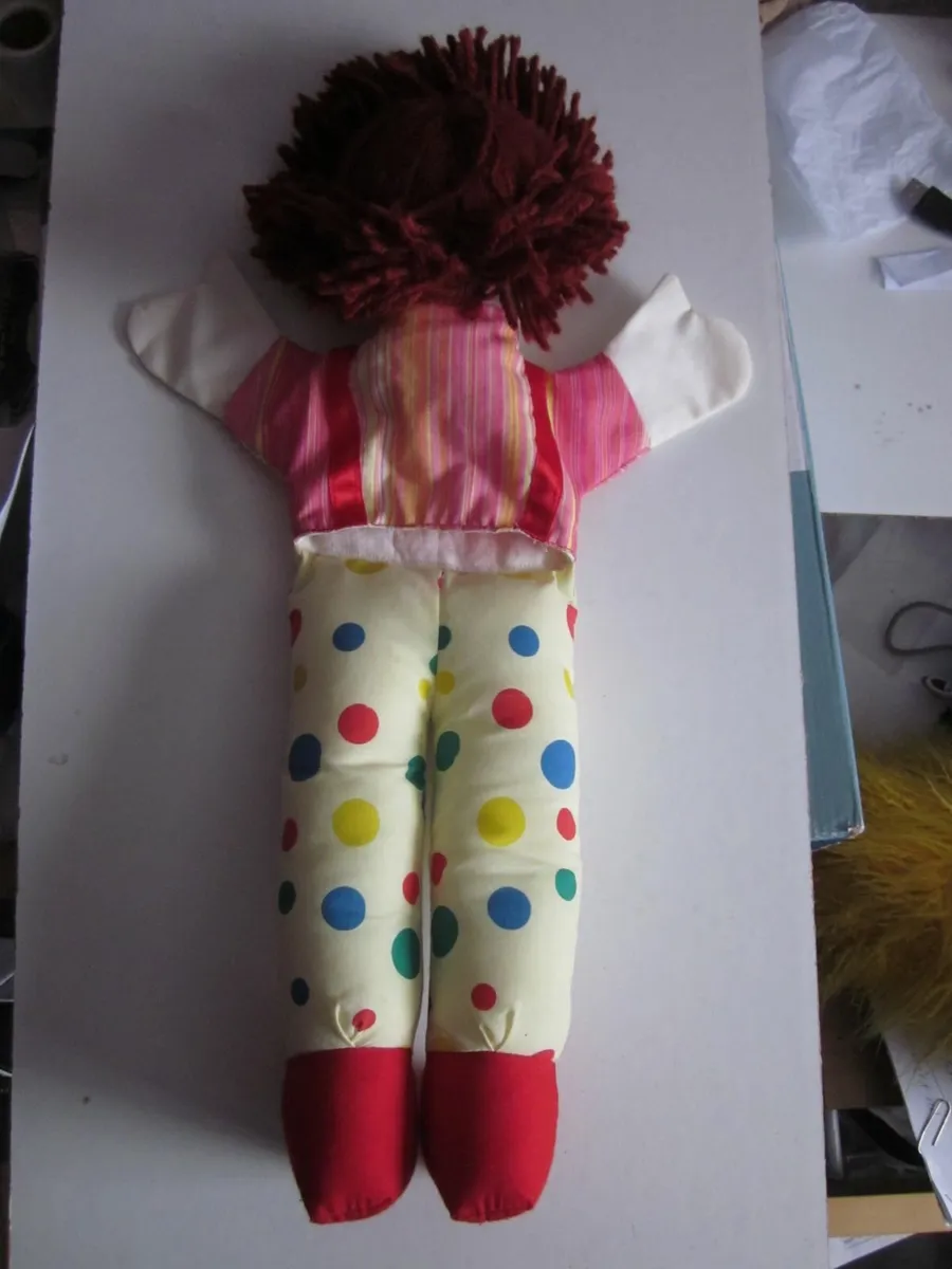 Boy Cloth Hand Puppet 19" - Image 2