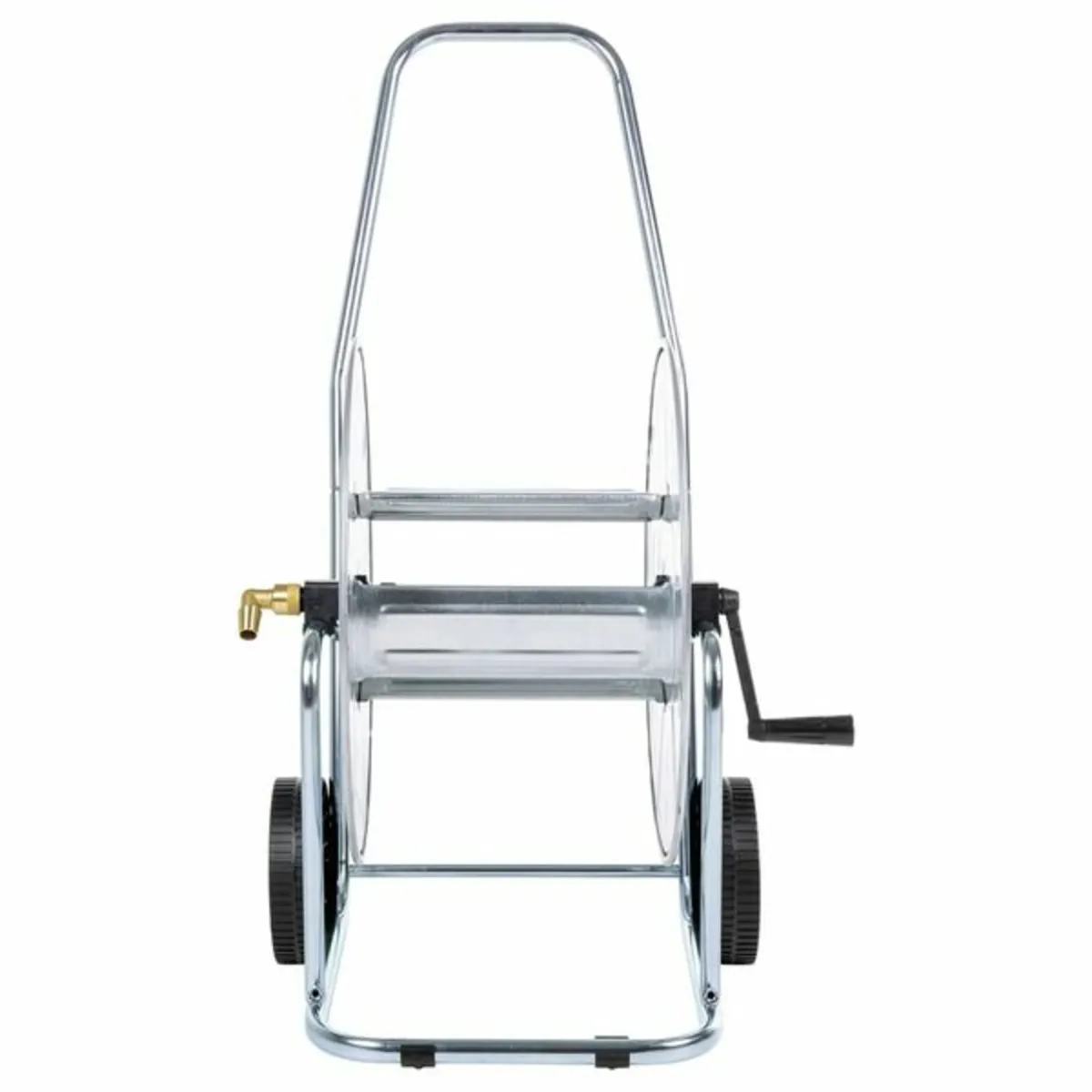 Hose Reel Cart for 80 m 3/4" Hose Steel - Image 2