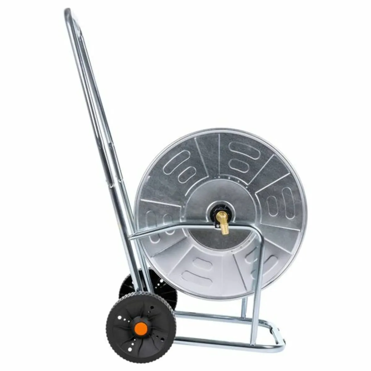 Hose Reel Cart for 80 m 3/4" Hose Steel - Image 4