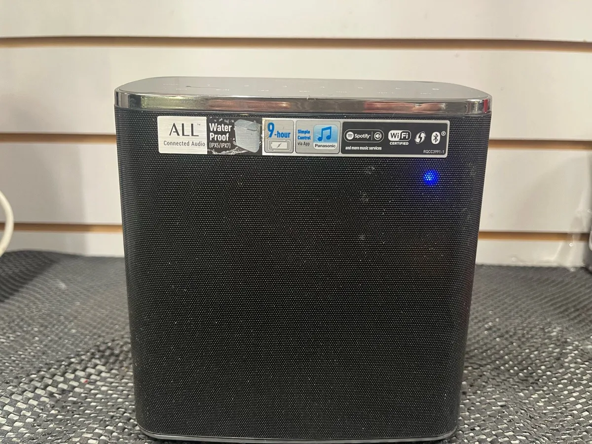Panasonic WiFi Bluetooth Speaker - Image 1