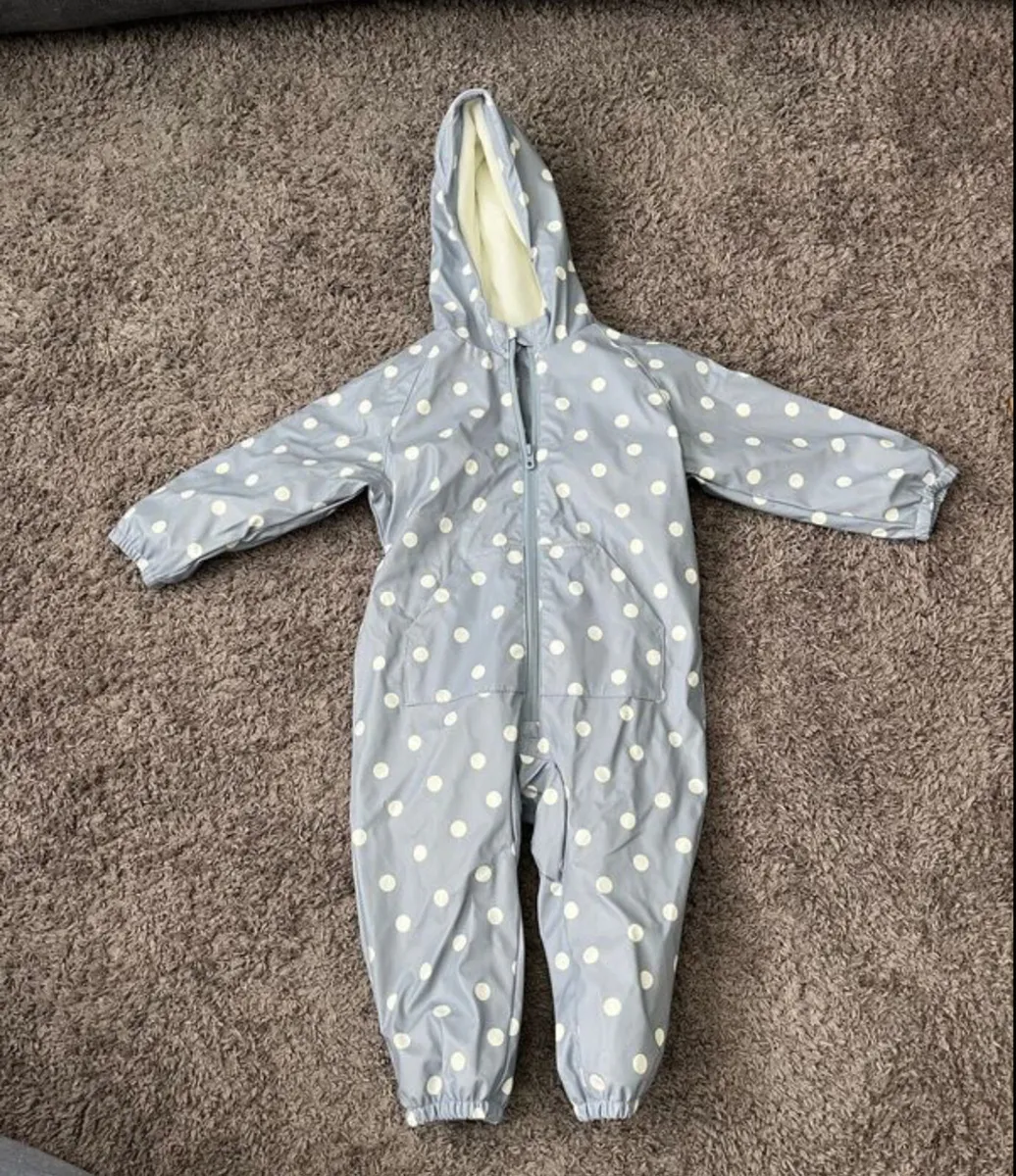 Fleece lined  rain suit - Image 1