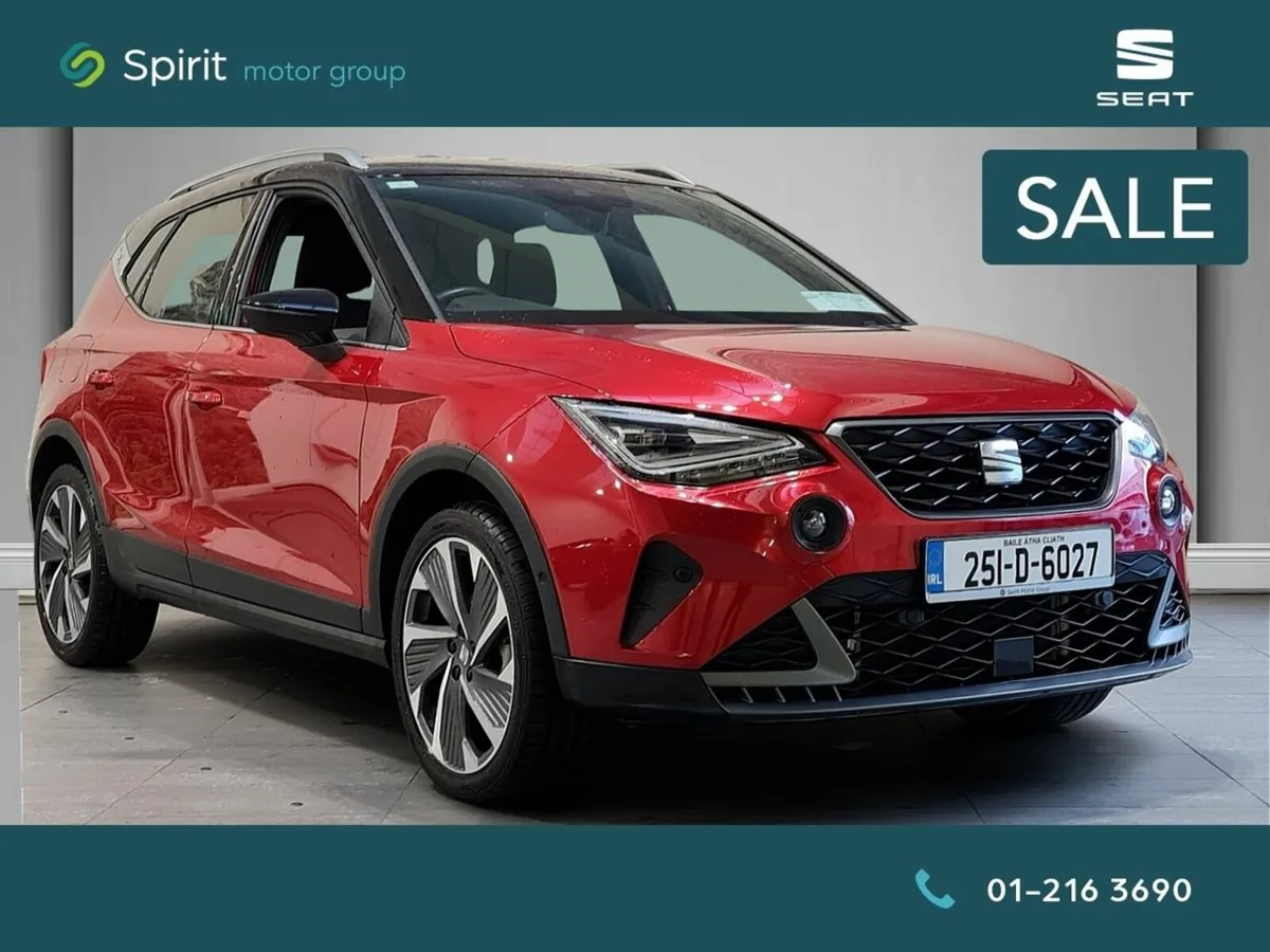 SEAT Arona 1.0TSI FR DSG 115HP*Call Andrew 0862617 - Image 1