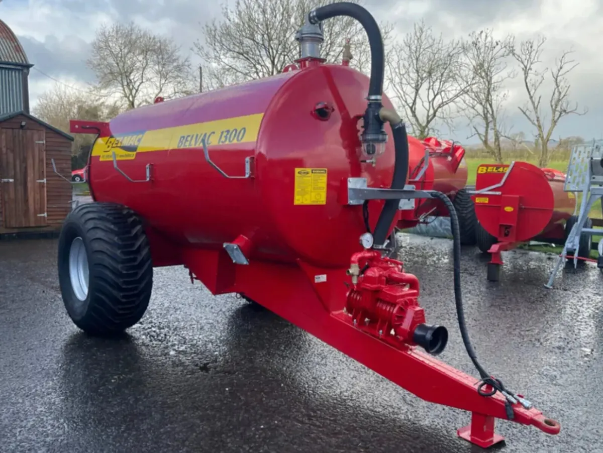 SLURRY TANKERS 1300/1350 BELMAC NEW - Image 1