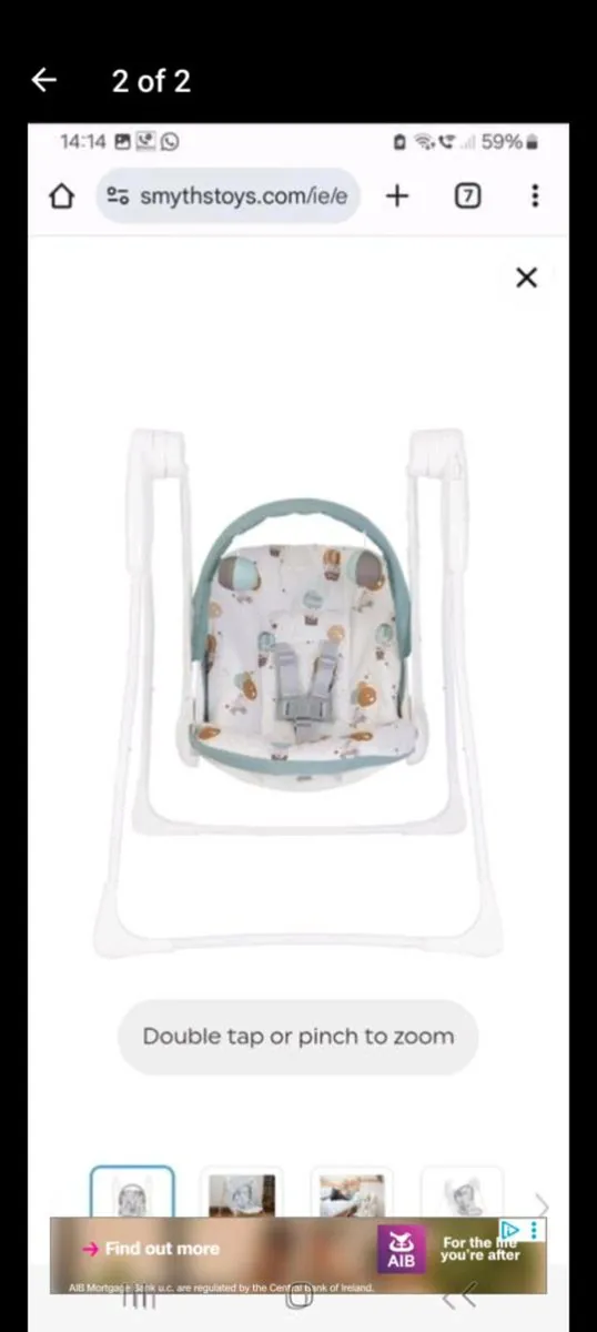 Baby swing - Image 1